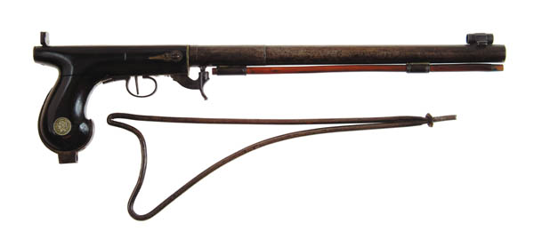 Appraisal: HILLIARD BUGGY PISTOL Cal SN - rnd bbl The Hilliard