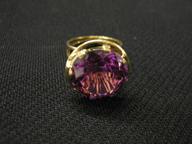 Appraisal: k Ring with Large Synthetic Alexandrite