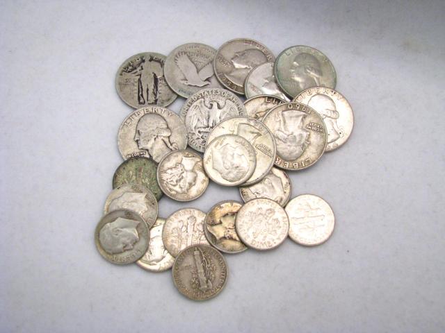 Appraisal: Lot of eleven silver U S quarters including D -D