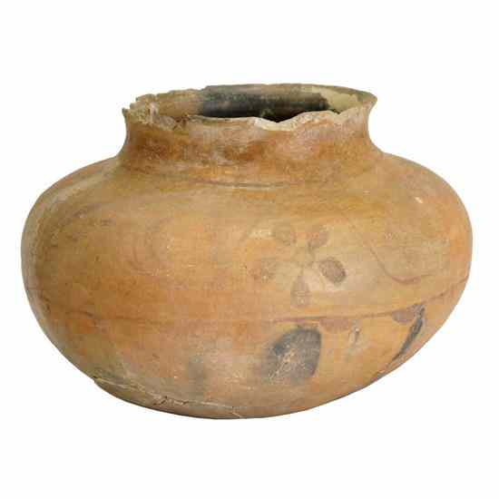 Appraisal: A Mexican Huastecos Indian Red Pottery Water Olla late th