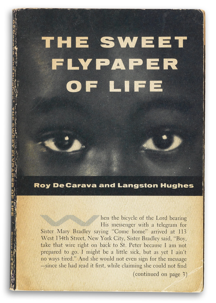 Appraisal: ROY DECARAVA The Sweet Flypaper of Life Story by Langston