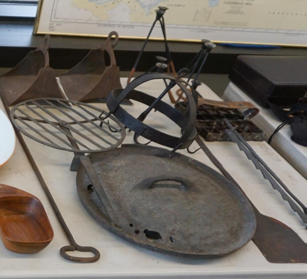 Appraisal: Group of mostly Iron Kitchen Implements