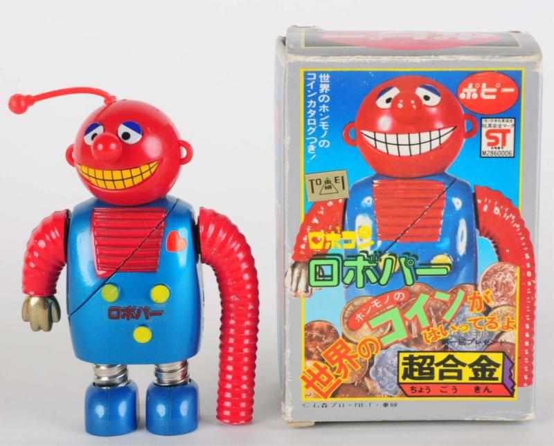 Appraisal: GA- Robocon Robo Pa Popy Slide a lever on the