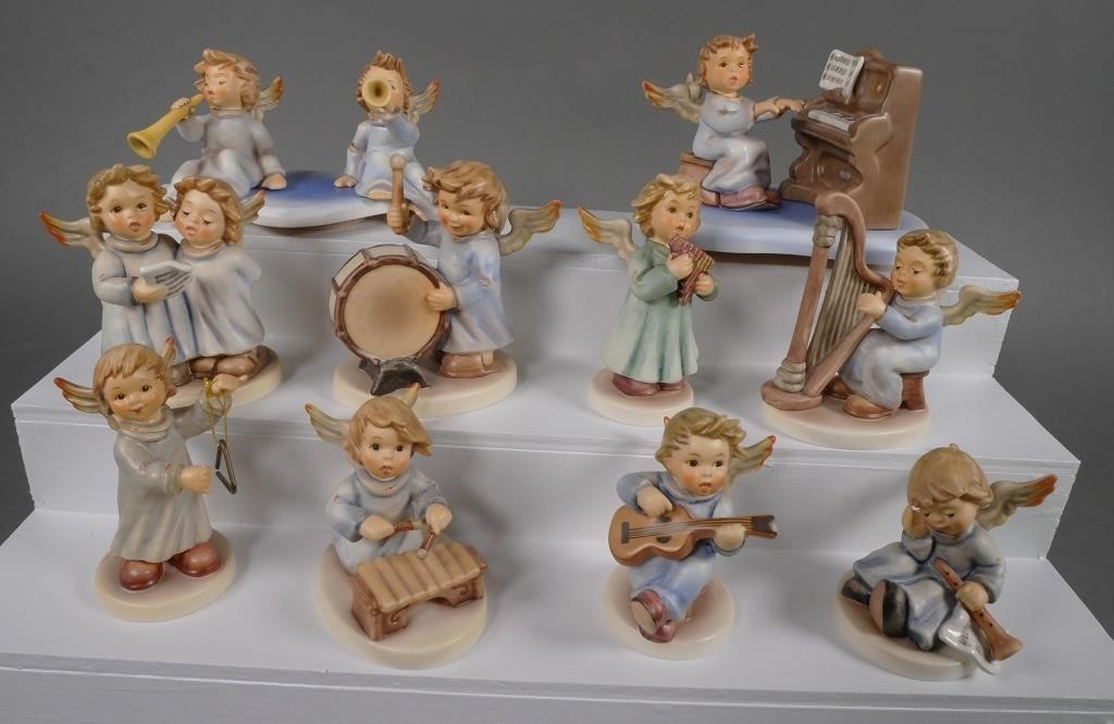 Appraisal: Collection of Hummel figurines TMK- Hummels included Angel Symphony Heavenly