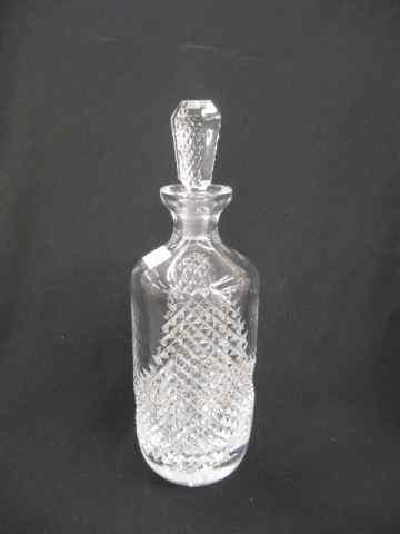 Appraisal: Cut Crystal Decanter superb diamond design '' excellent