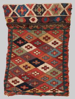 Appraisal: SOUMAC BAG FACE SOUMAC BAG FACE Caucasus early th century