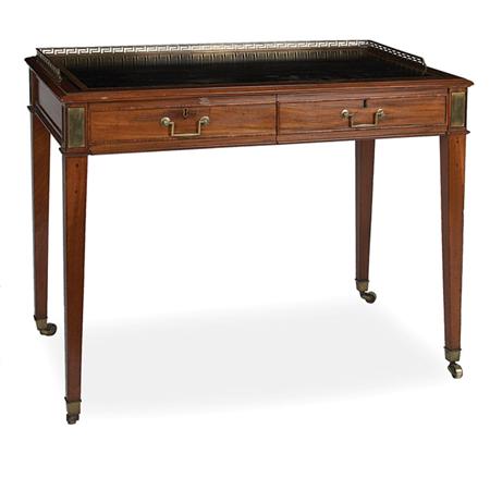 Appraisal: George III Mahogany Writing Desk Estimate -