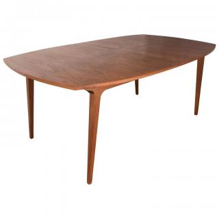 Appraisal: John Stuart Dining Table with Compass Rose Danish Modern circa