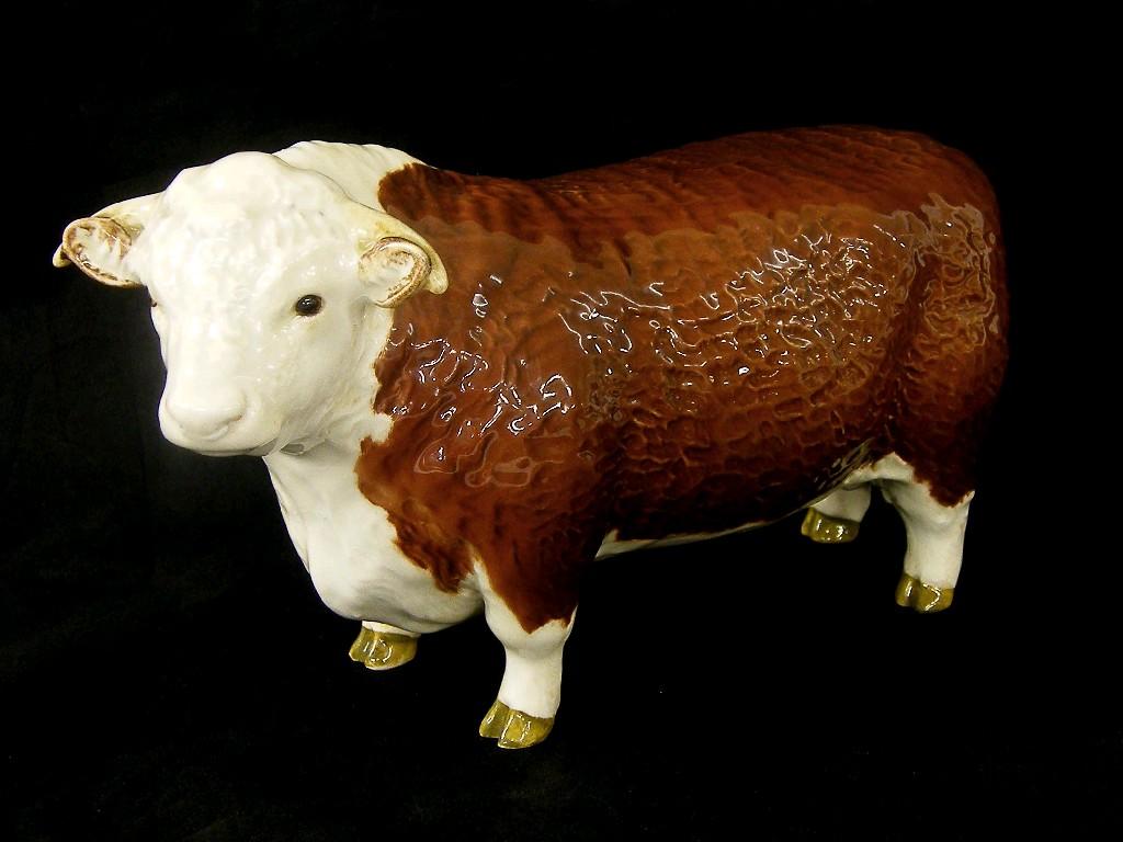 Appraisal: Beswick Hereford bull 'Champion of Champions' high