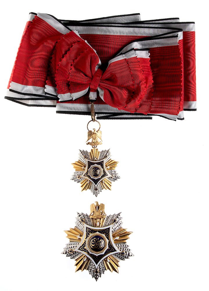 Appraisal: egypt order of merit grand cross set egypt order of