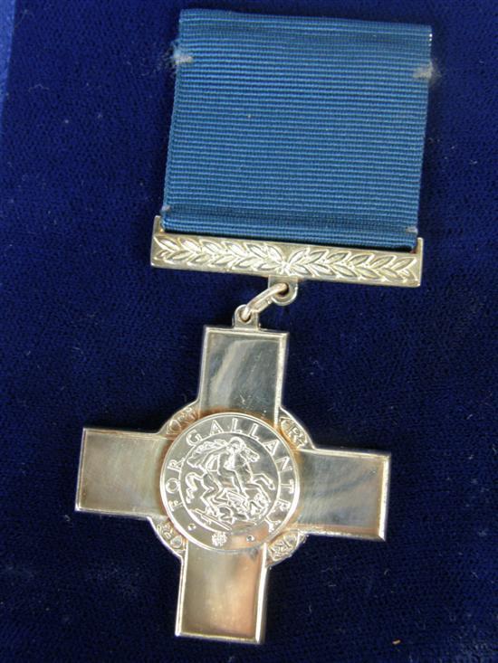 Appraisal: Copy of a George Cross stamped on reverse