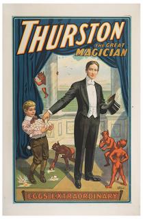 Appraisal: Thurston Howard Thurston the Great Magician Eggs Extraordinary Cincinnati Strobridge