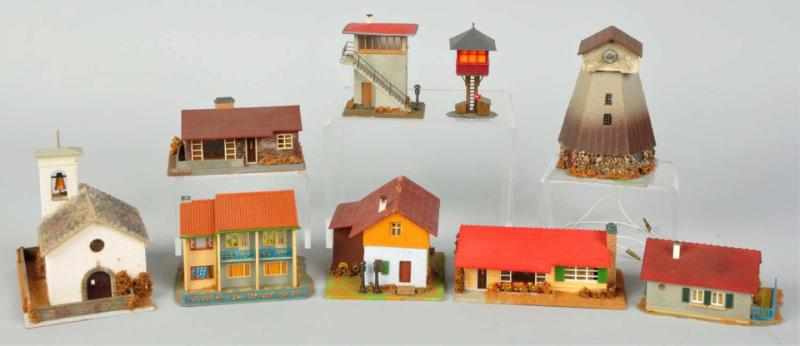 Appraisal: Lot of Faller HO Gauge Accessories German Plastic Includes several