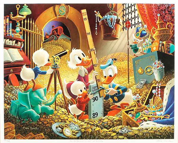 Appraisal: Carl Barks Another Rainbow Artist Proof AP- to An Embarrassment