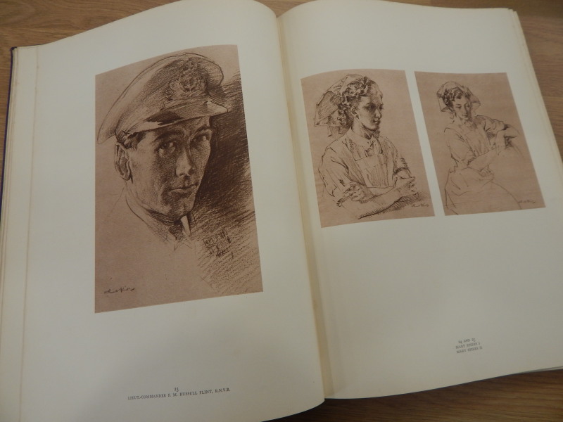 Appraisal: Sir William Russell Flint Drawings published Collins London volume blue