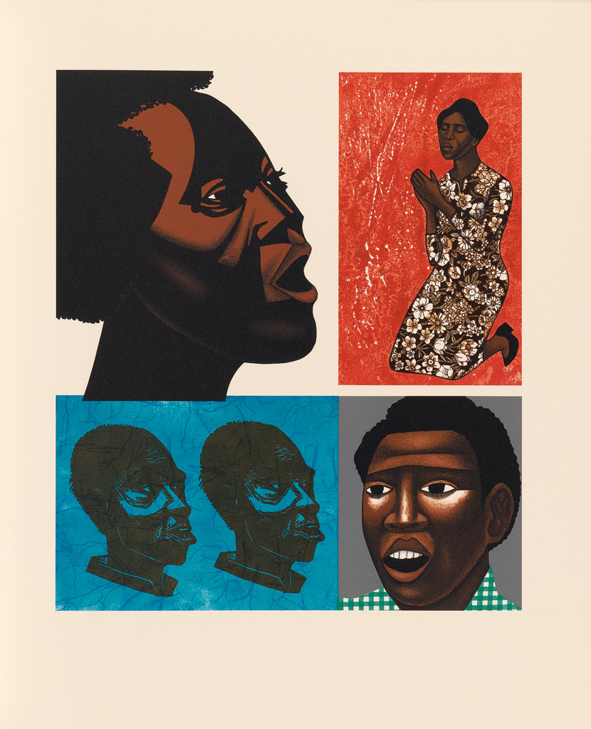 Appraisal: ELIZABETH CATLETT - For My People Bound volume with complete