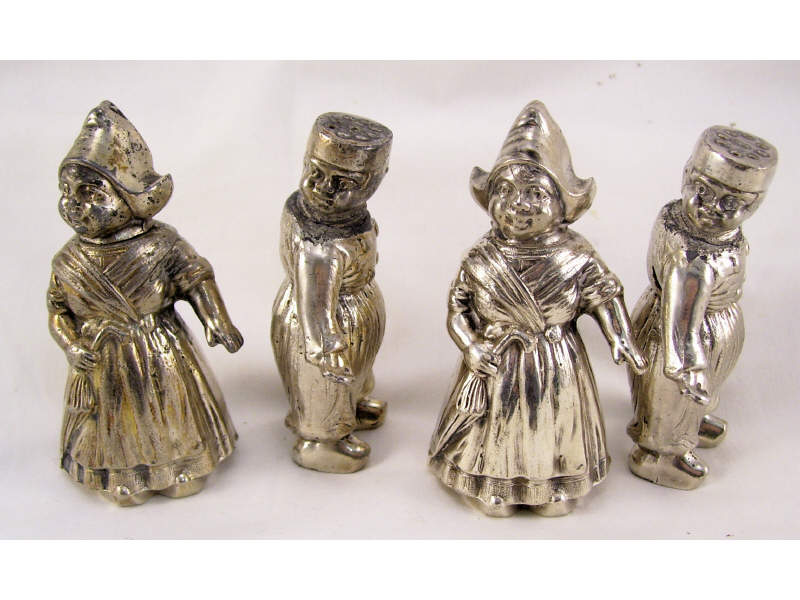 Appraisal: - Sets of Figural Salt Pepper Shakers Includes Two matching