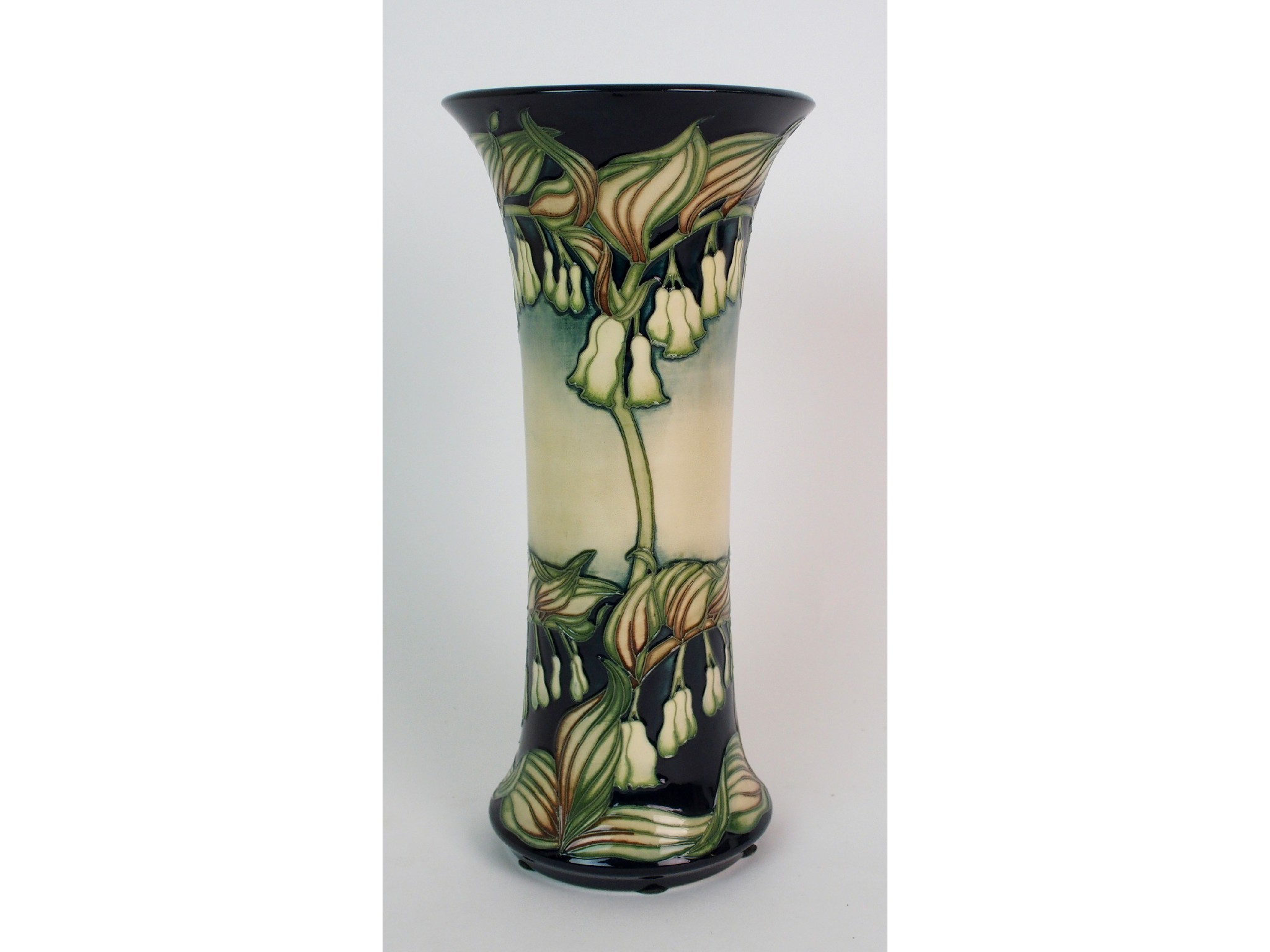 Appraisal: A Moorcroft Pottery Soloman's Seal vase designed by Rachel Bishopcirca