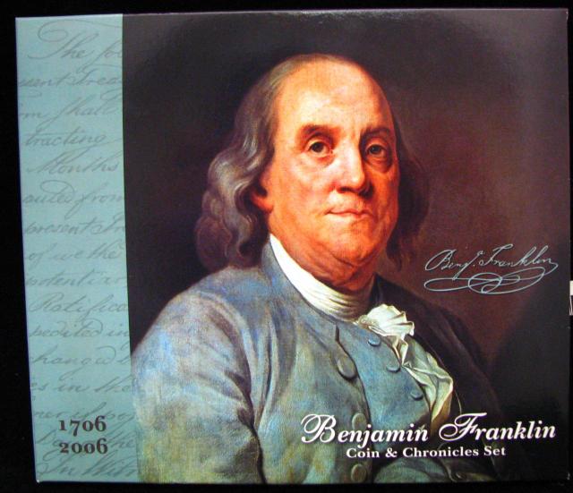 Appraisal: Benjamin Franklin Coin amp Chronicles set this set contains a