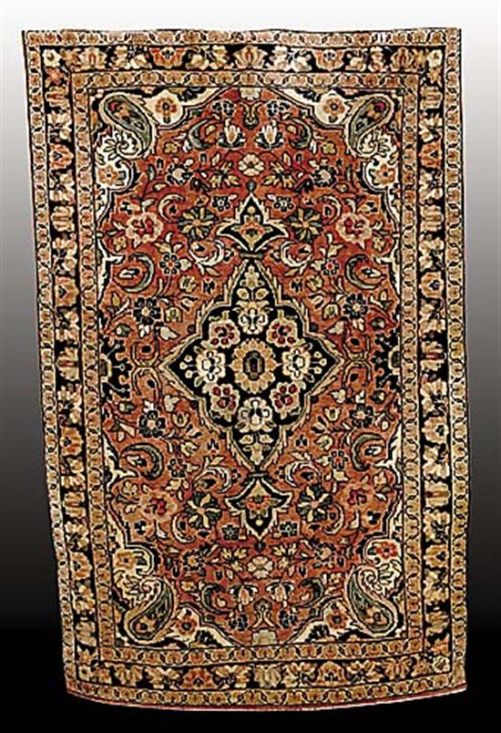 Appraisal: Persian Sarouk carpet circa ' x '