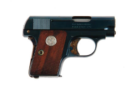 Appraisal: COLT MODEL SEMI-AUTO POCKET PISTOL Cal ACP SN Blued finish