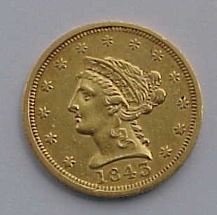 Appraisal: Coin gold coin AU- details lightly cleaned