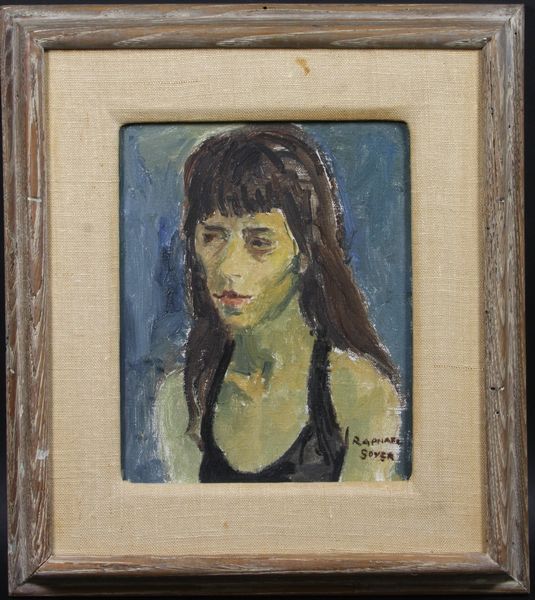 Appraisal: Raphael Soyer American - portrait of Maureen Stapleton th Century