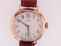 Appraisal: Rolex K early wire lugged case HB B bezel with