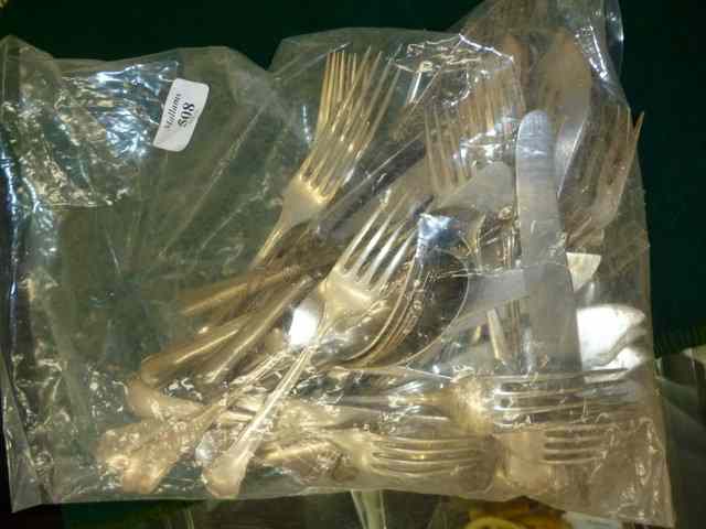 Appraisal: A QUANTITY OF GRADE SILVER CUTLERY