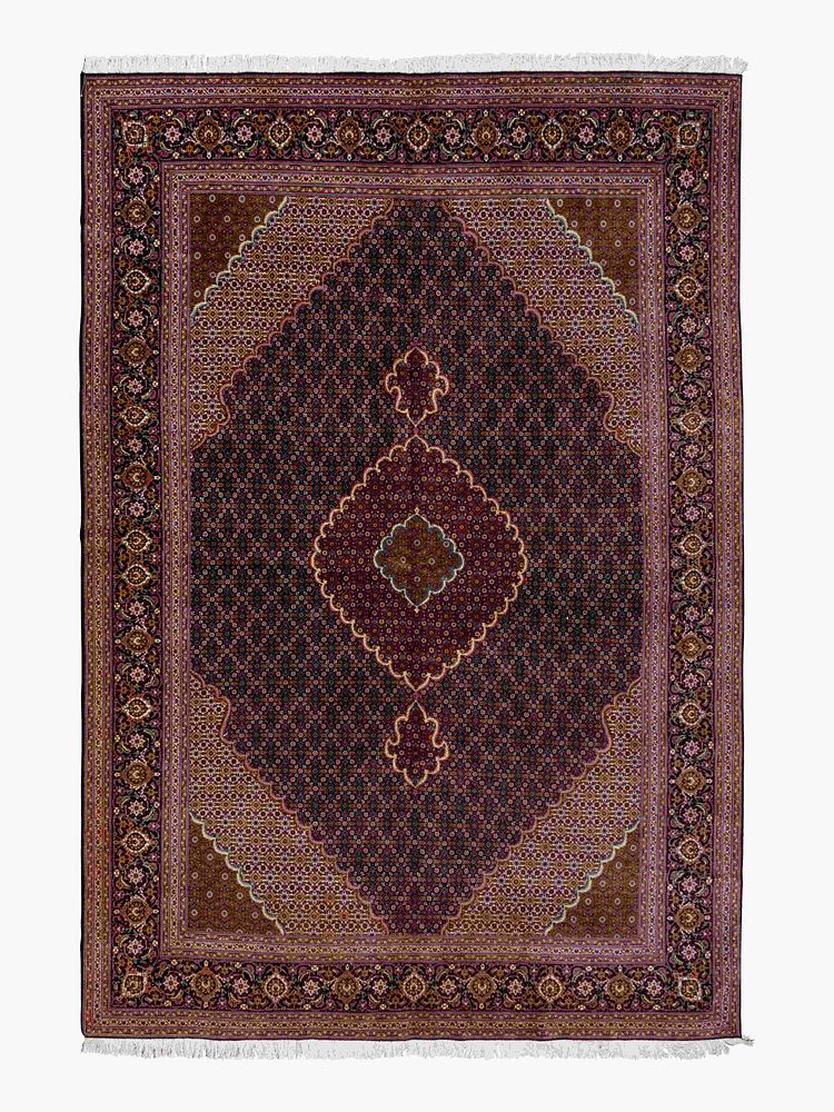 Appraisal: A Tabriz Wool Rug A Tabriz Wool Rug Second Half