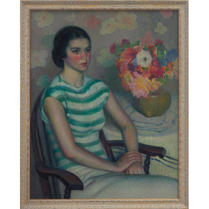 Appraisal: Alvin J Metelman American - ''Portrait of a Woman ''