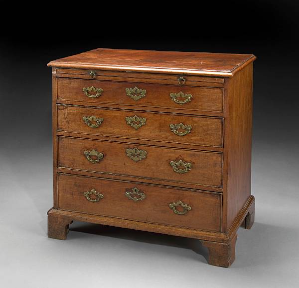 Appraisal: A George III mahogany chest fourth quarter th century The