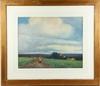 Appraisal: PASTEL - 'Auvers-sur-Oise France' by Corwin Knapp Linson NJ -