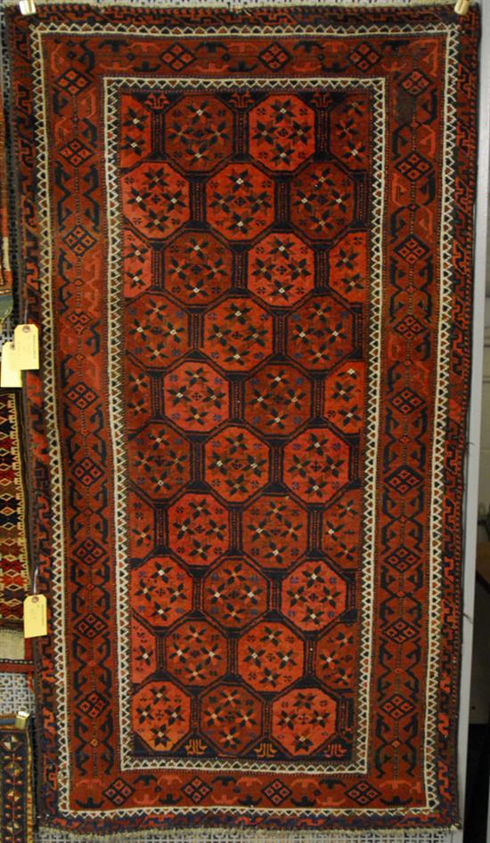 Appraisal: BELOUCH RUG Afghanistan circa feet inch x feet inches Condition