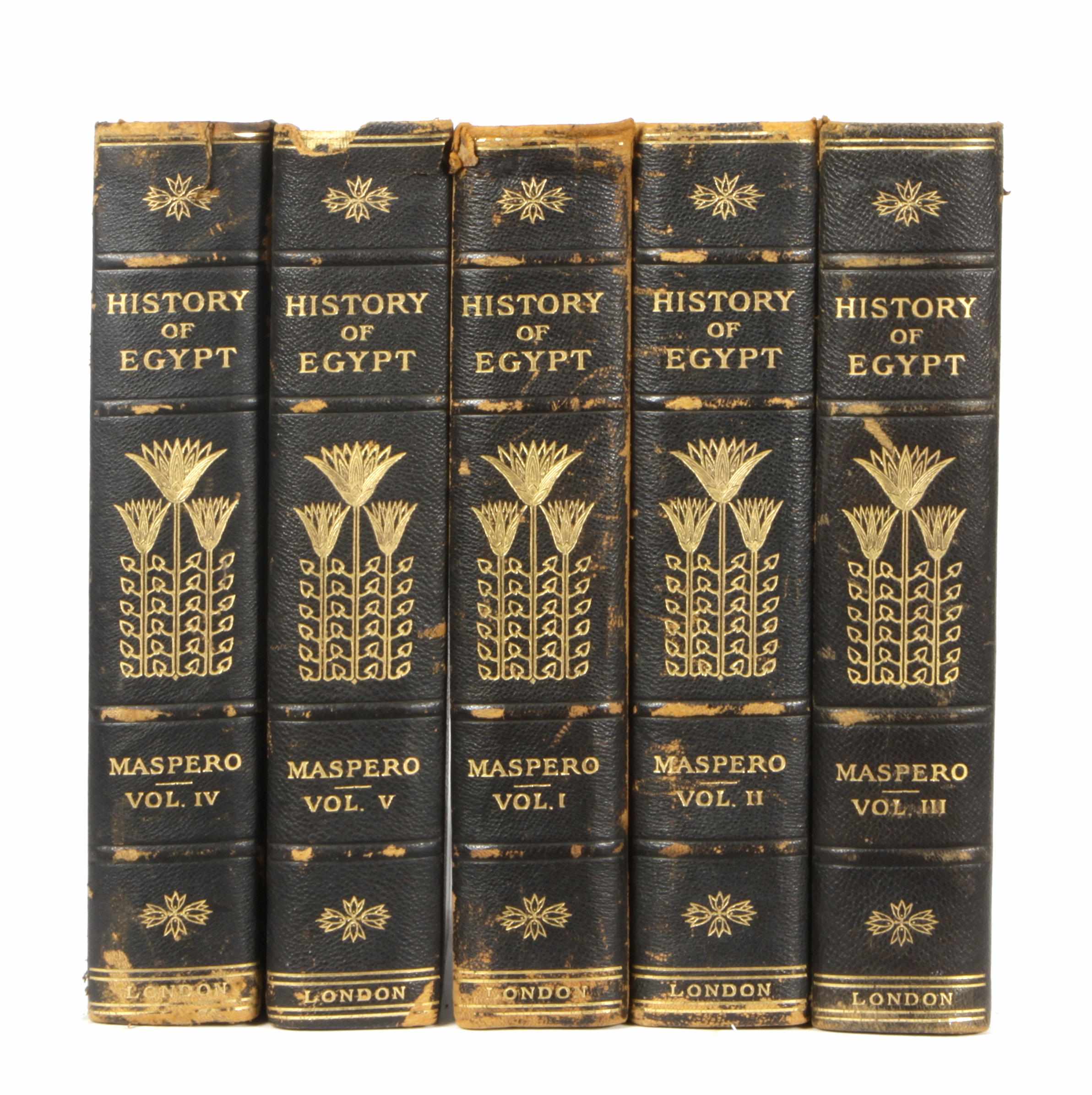 Appraisal: MASPERO GASTON History of Egypt Chaldea Syria Babylonia and Assyria