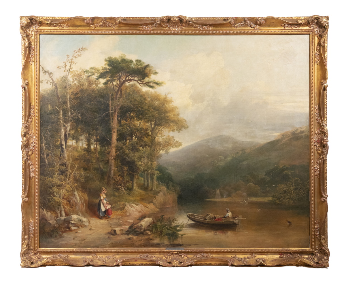 Appraisal: WALTER WILLIAMS UK ACTIVE - English River Scene large scale