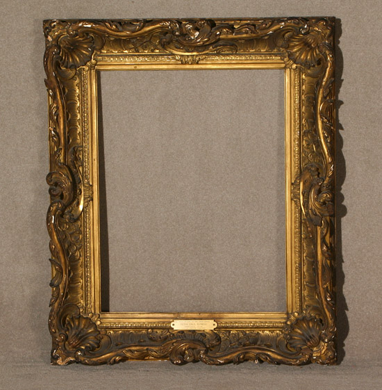 Appraisal: George III Style Giltwood Frame th- th Century Sight size