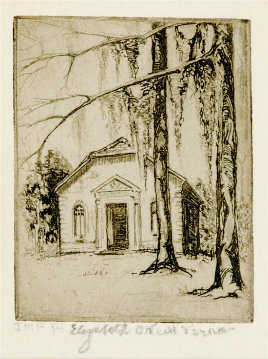 Appraisal: Elizabeth O'Neill Verner South Carolina - ST JAMES CHURCH GOOSE