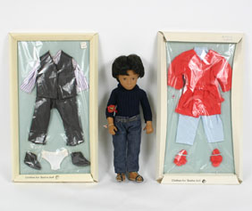 Appraisal: English Sasha doll Gregor with Outfits in their original boxes