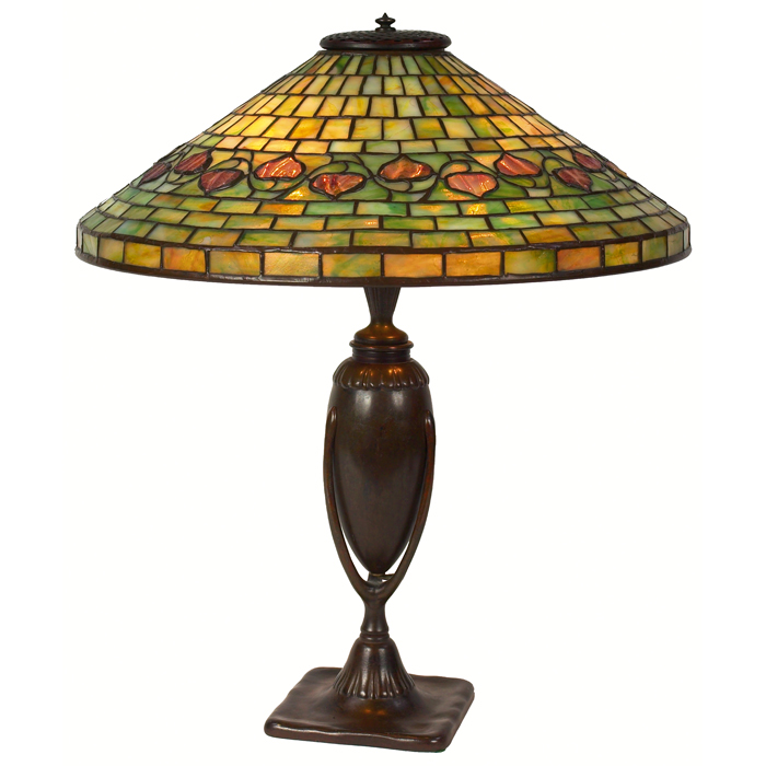 Appraisal: Tiffany Studios table lamp attribution