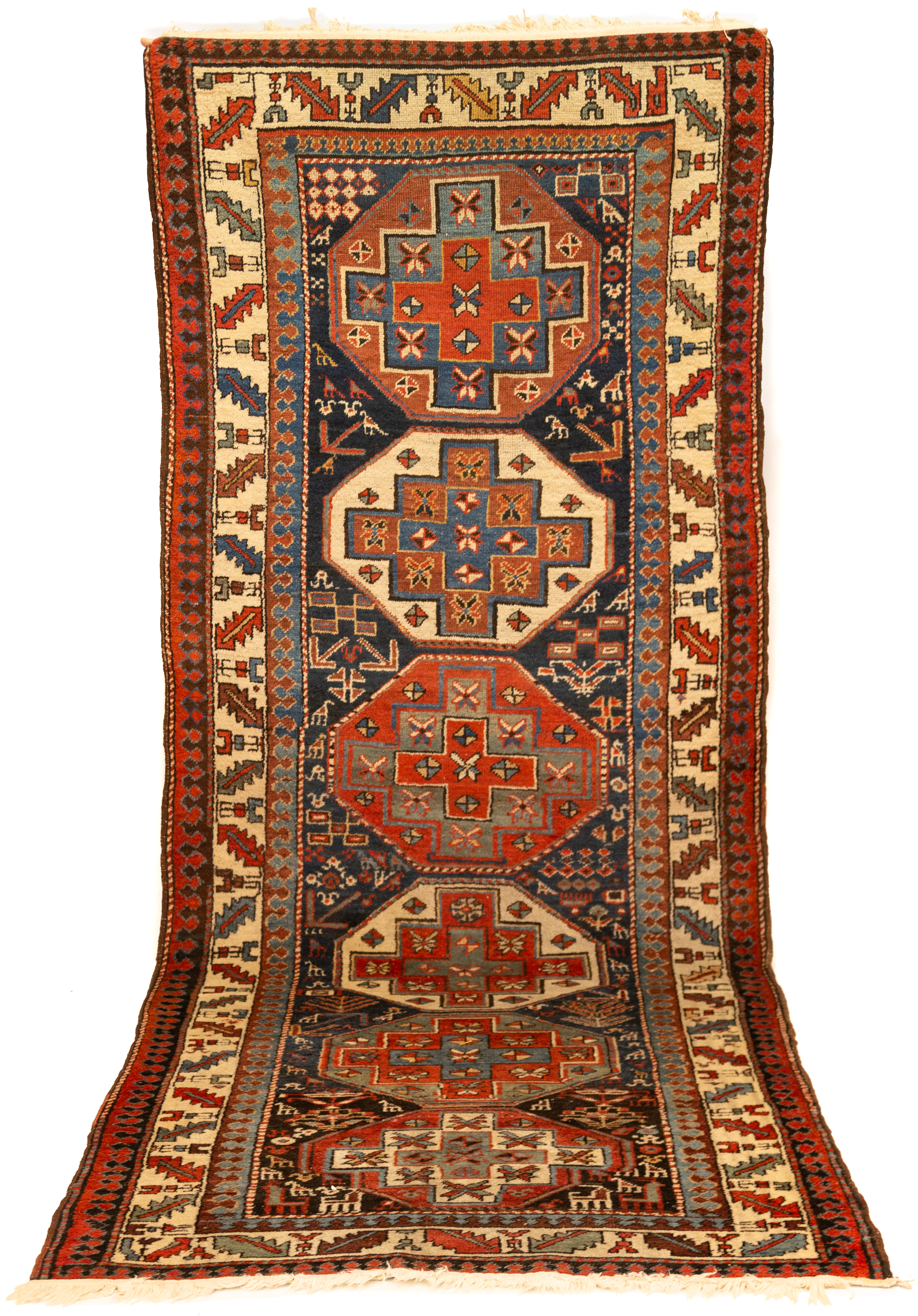 Appraisal: CAUCASIAN ORIENTAL RUNNER Caucasian Oriental Runner