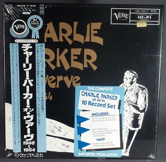 Appraisal: Charlie Parker - on Verve record set includes all JATP