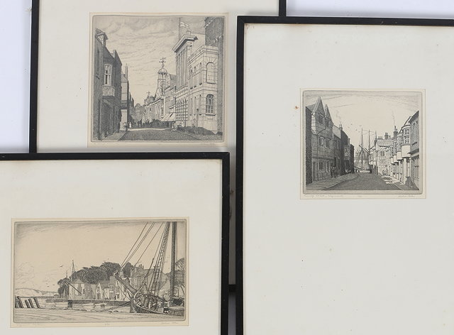 Appraisal: ARTHUR BELL'St Mary's Street Weymouth' 'Trinity Street Weymouth' and 'Weymouth