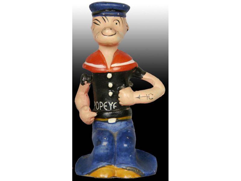 Appraisal: Popeye The Sailor Toothbrush Holder Description '' T Made of