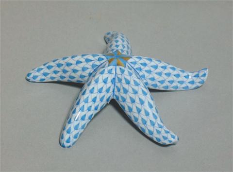 Appraisal: HEREND MODEL OF A STARFISH Blue printed mark for Herend