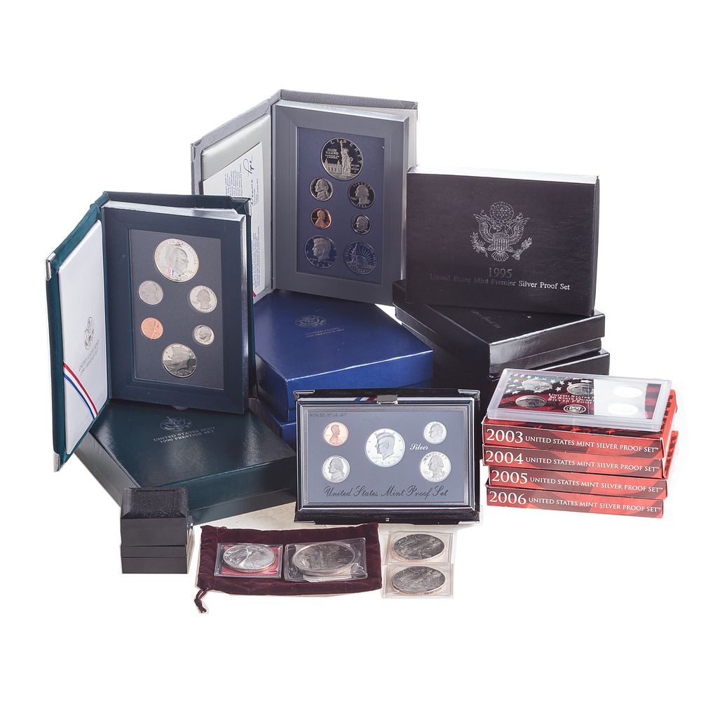 Appraisal: Prestige Premier Silver Proof Sets Prestige - - Premier -