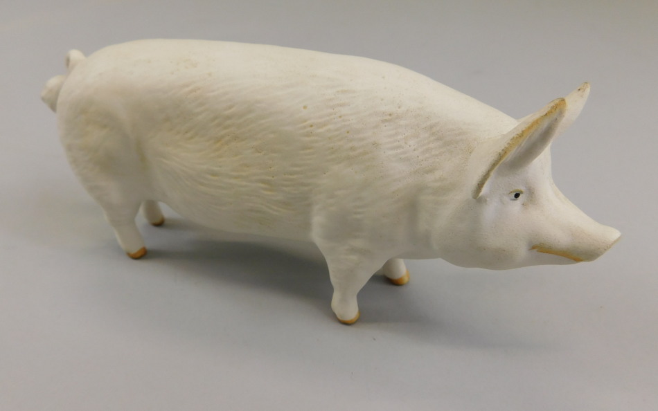 Appraisal: A Beswick boar Champion Wall Champion Boy rd Pig model