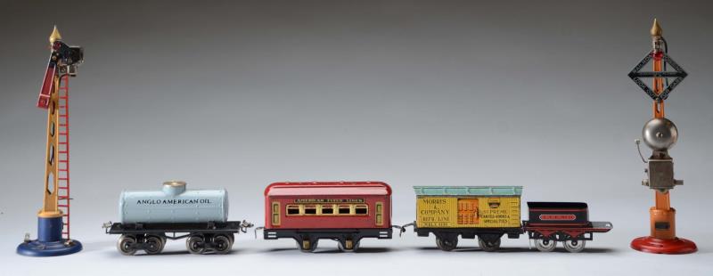 Appraisal: Lot includes one American Flyer Morris and Company Hams and