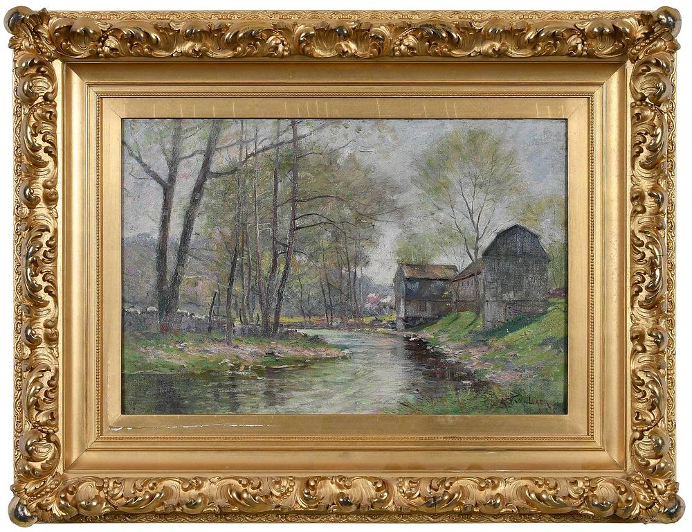 Appraisal: Alexander T Van Laer American - New Jersey Landscape signed