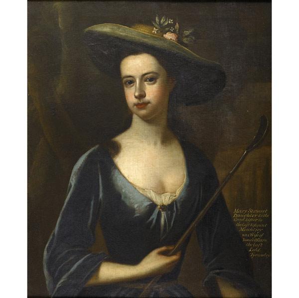 Appraisal: TH C PORTRAIT Mary Stewart Daughter to the nd Sister